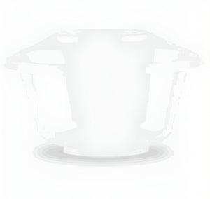 Darnel - 8 Oz Plastic Clear Venetian Cups, 600/Cs - D720800F