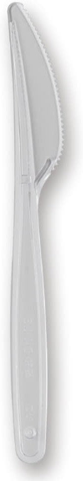 Darnel - Clear Heavy Weight Bistrot Plastic Cutlery Knife, 1000/Cs - D92210000