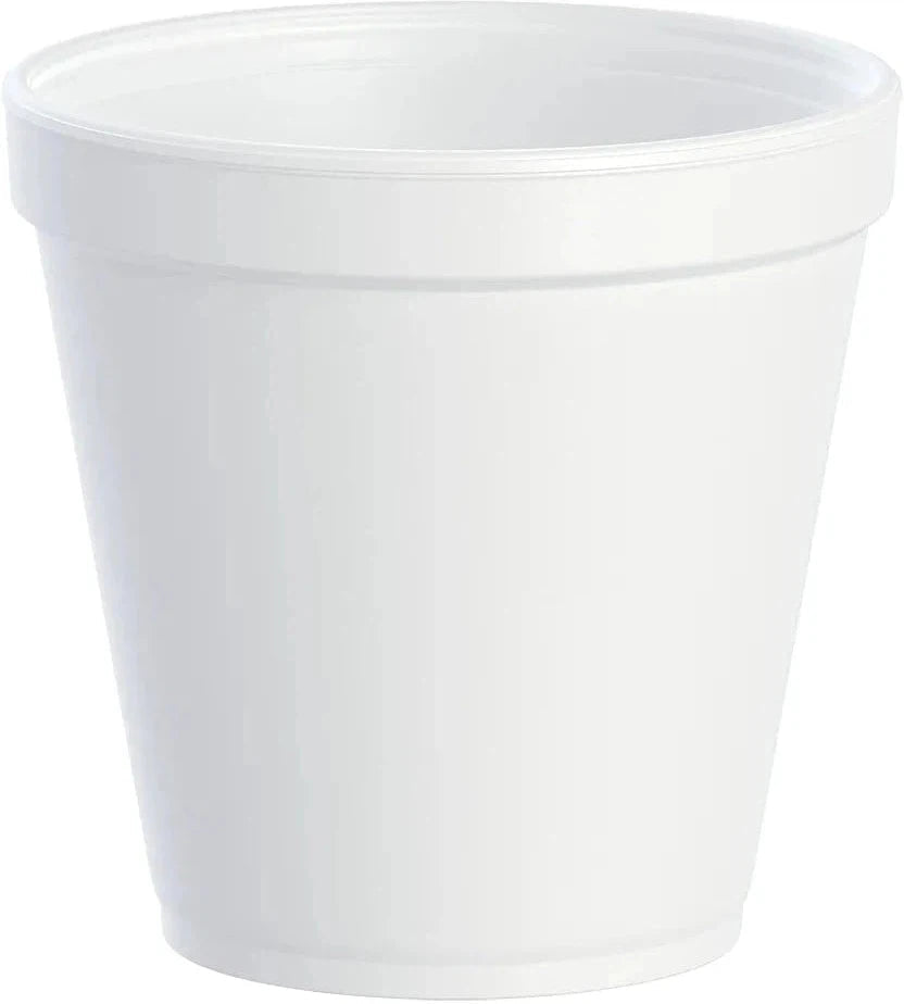 Dart - 16 Oz EPS Foam White Container, 500/Cs - 16MJ20