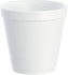 Dart - 16 Oz EPS Foam White Container, 500/Cs - 16MJ20
