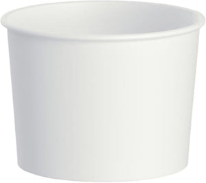 Dart - 16 Oz Solo VS SSP White Paper Container, 500 Per Case - VS516