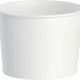 Dart - 16 oz Paper White Container, 250/Cs - VS516-02050