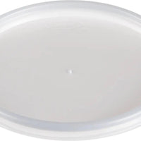 Dart - 20 Oz Translucent Plastic Lid, fits 32AJ20, 8SJ20, 12SJ20, 1000/cs - 20JL