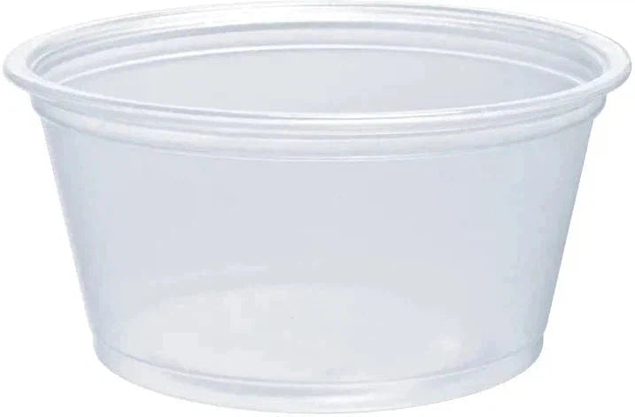 Dart - 2.5 Oz Conex Compliments Transcluent Polypropylene Plastic Portion Cups , 2500/Cs - 250PC