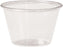 Dart - 4 Oz Solo Ultra Clear Souffles Plastic Portion Cups, Pack of 2500 - T400-0090