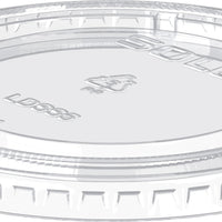 Dart - 5.5 Oz Clear PP Plastic Portion Cup Lid, 1000/Cs - LDSS5
