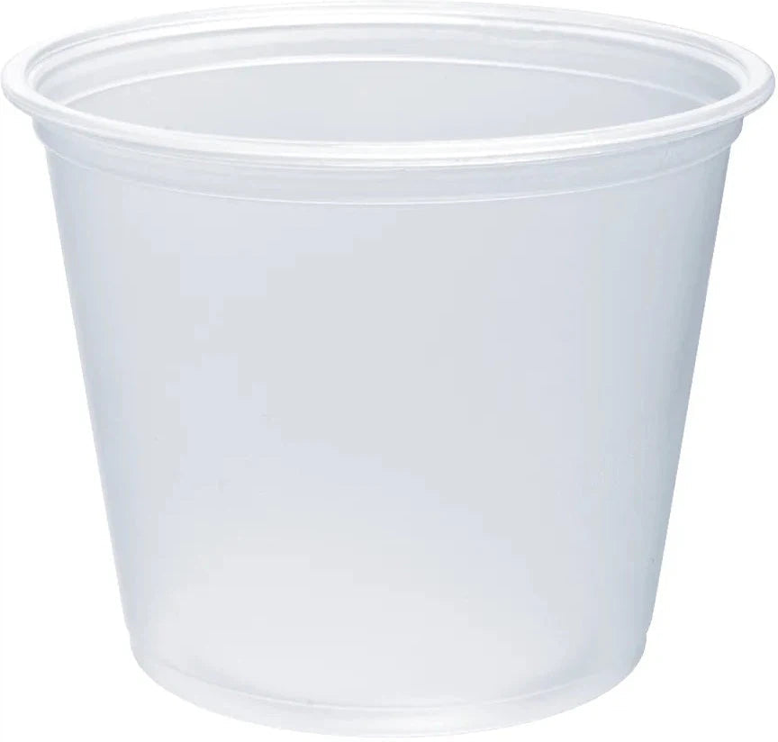 Dart - 5.5 Oz Conex Compliments Translucent Polypropylene Plastic Portion Cups, 2500/Cs - 550PC