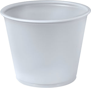 Dart - 5.5 Oz Solo Souffles Translucent Plastic Portion Cups, 2500/Cs - P550N