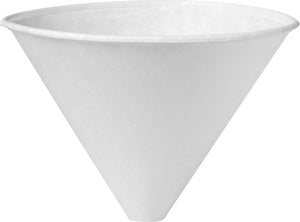 Dart - 6 Oz White Medical Funnel Plastic Portion Cups, 2500/cs - 6SRX-2050