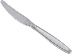 Dart - Clear Plastic Knives Cutlery, 1000/Cs - 10013