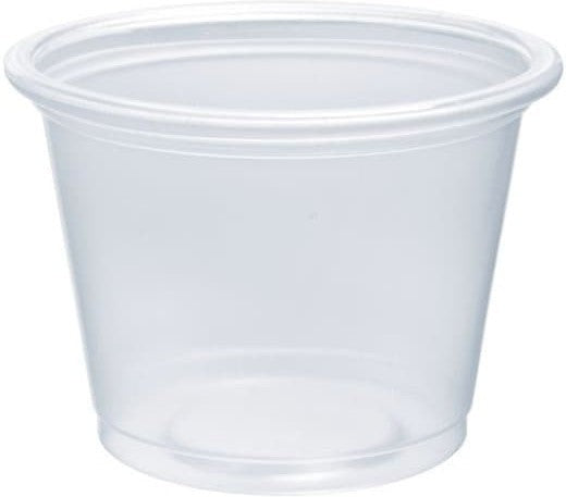Dart - Conex Compliments Translucent 1.5 Oz Clear Polypropylene Plastic Portion Cups , 2500/Cs - 150PC