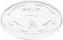 Dart Container - 10 Oz Clear Flat Lid Straw Slot fist Cold Plastic Cups, 1000/cs - 610TS