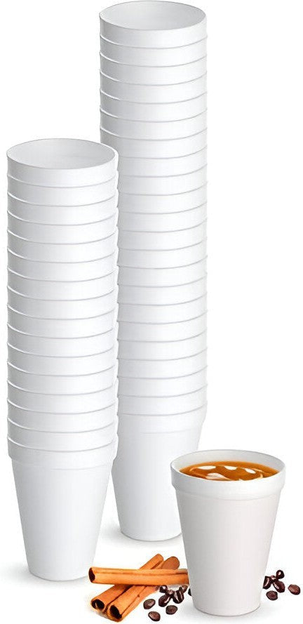 Dart Container - 10 Oz Solo White Tall Paper Hot Cups, 1000/Cs - 370W-2050