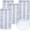 Dart Container - 12 Oz, 14 Oz Clear Flat Lid Straw Slot fist Cold Plastic Cups, 1000/cs - 695TS