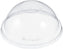 Dart Container - 12 Oz Clear Done Lid No Hole fits Plastic Cups , 1000/cs - DNR640 (Special Order Item)