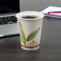 Dart Container - 12 Oz Solo Bare Eco-Forward Paper Hot Cups, 1000/cs - 412RCN-J8484 (Special Order Item)