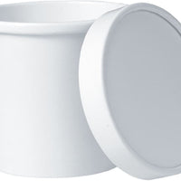 Dart Container - 12 Oz White Paper Container Combo, 250/Cs - KHB12A-2050