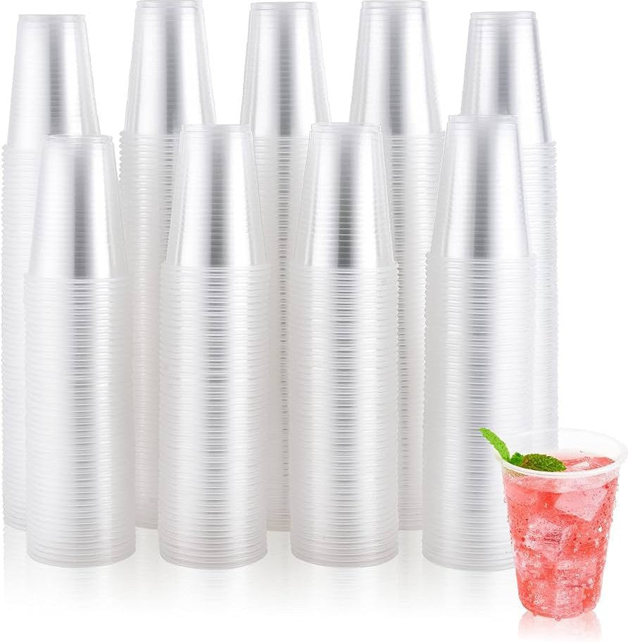 Dart Container - 14 Oz Solo White Party Plastic Cups, 1000/cs - P12SW