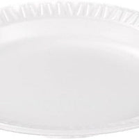 Dart Container - 16" Foam Plate, White Concorde Non-Laminated Foam Dinnerware, 1000/cs - FS6BPY (Special Order Item)