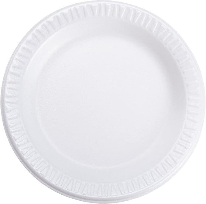 Dart Container - 16" Foam Plate, White Concorde Non-Laminated Foam Dinnerware, 1000/cs - FS6BPY (Special Order Item)