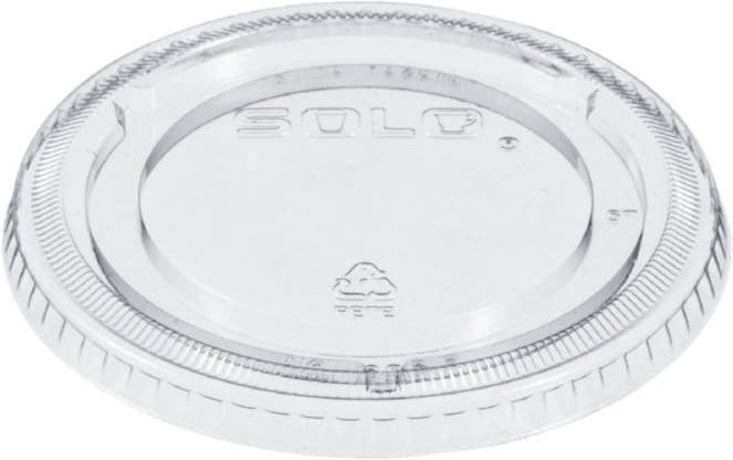 Dart Container - 16 Oz Clear Flat Lid Non Vented Fits - 24 oz Plastic Cups, 1000/Cs - 626TP