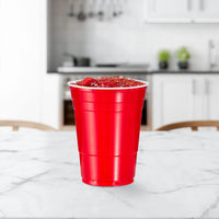 Dart Container - 16 Oz HIPS Plastic Red Cold Cup, 1000/Cs - P16RLR-00011 (Special Order Item)