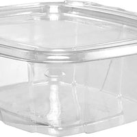 Dart Container - 16 Oz PET Plastic Tamper-Evident/Resistant Container with Clear Flat Lid, 200/Cs - CH16DEF