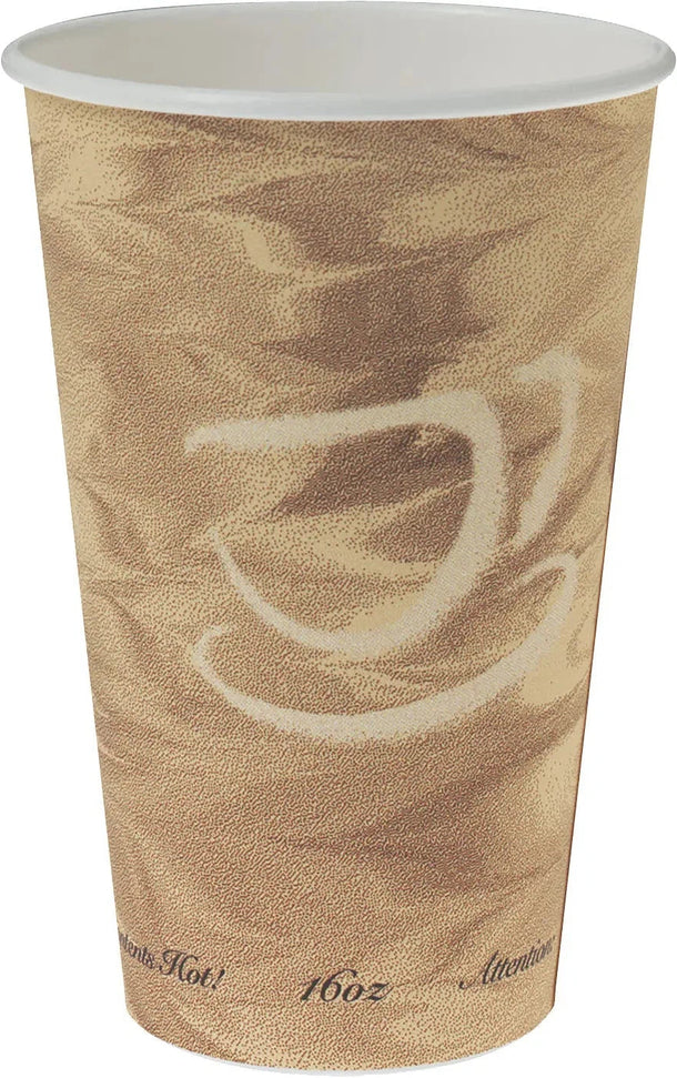 Dart Container - 16 Oz Solo Mistique SSP Paper Hot Cups, 1000/ Cs - 316MS-0029