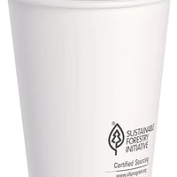 Dart Container - 16 Oz Thermo Guard Insulated Paper White Double Walled Hot Cup, 600/Cs - DWTG16W