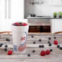 Dart Container - 20 Oz EPS Foam Cup - Breeze, 500/Cs - 20J16B (Special Order Item)