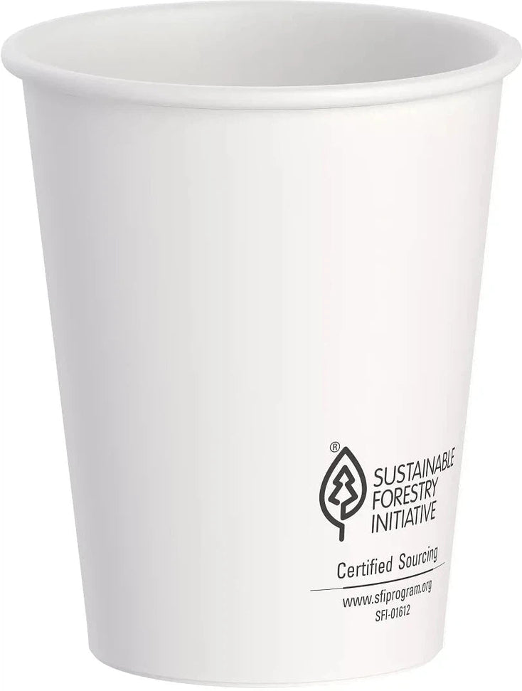 Dart Container - 20 Oz Thermo Guard Insulated Paper White Double Walled Hot Cup, 600/Cs - DWTG20W