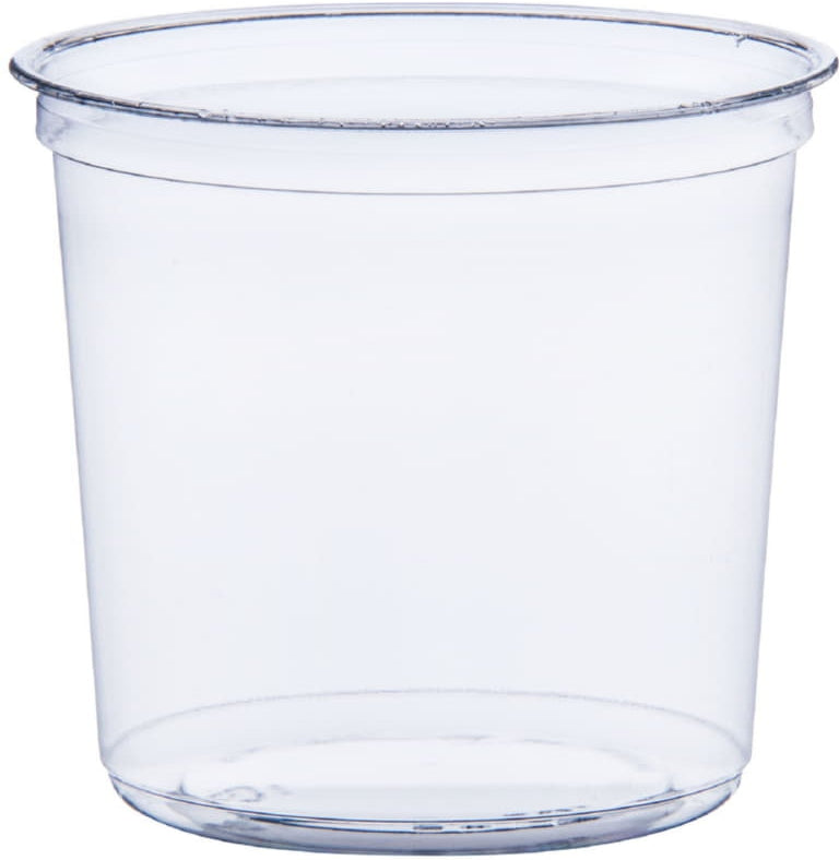 Dart Container - 24 Oz Solo Clear Deli Container Plastic Containers, 500Per Case - DM24R-0090