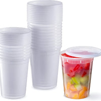 Dart Container - 24 Oz Solo Clear Deli Container Plastic Containers, 500Per Case - DM24R-0090