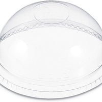 Dart Container - 32 Oz Clear Dome Lid 1" Hole Fits Plastic Cups, 500/cs - DL639