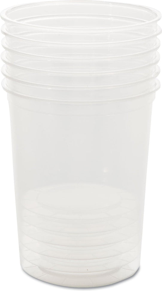Dart Container - 32 Oz Solo Clear Deli Plastic Containers, 500 Per Case - DM32R-0090