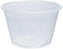 Dart Container - 3/4 Oz Clear Plastic Portion Cups, 2500/cs - 075P