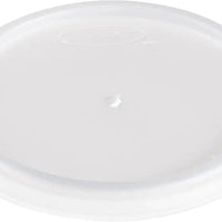 Dart Container - 4 Oz Translucent HIPS Plastic Vented Lid, 1000/Cs - 4JL