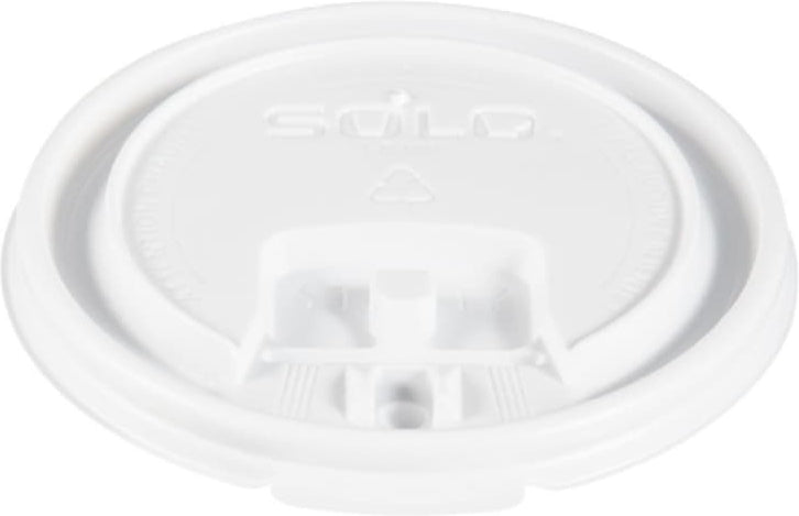 Dart Container - 8 Oz Solo Liftback Lock Tab Lid Fits Paper Hot Cups, 1000/Cs - LB3081-00007