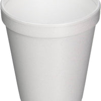Dart Container - 8 Oz White Tall Foam Cups, 1000/cs - 9J8 (Special Order Item)