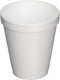 Dart Container - 8 Oz White Tall Foam Cups, 1000/cs - 9J8 (Special Order Item)