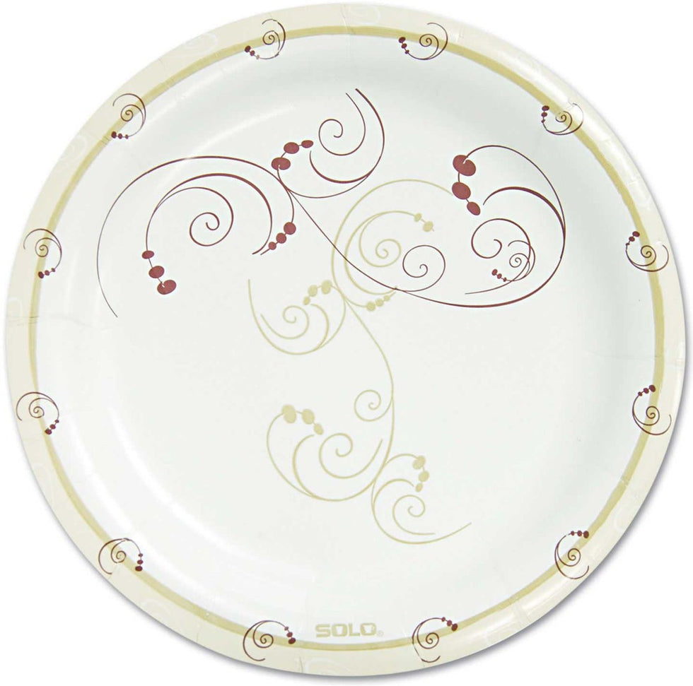 Dart Container - 8.75" Decorated Retail Paper Plates, 12 x 44/Cs - RD9PC-JA481