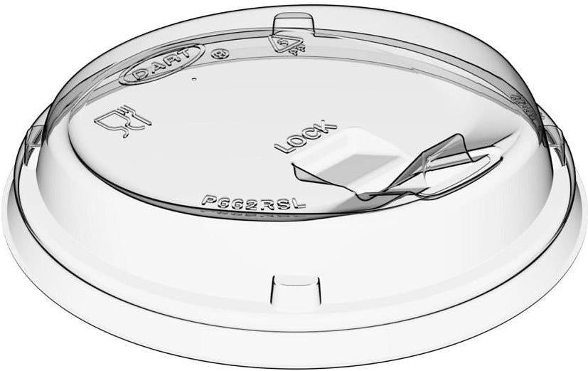 Dart Container - 9 - 20 Oz Polypropylene Clear Reclosable Strawless Lid, 1000/Cs - P662RSL