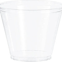 Dart Container - 9 Oz Clear Squat PET Cup, 1000/Cs - TP9R
