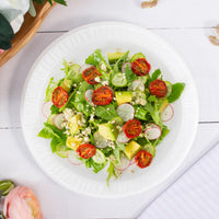 Dart Container - 9" White Foam Plates, 500/cs - 9PWCR