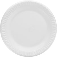 Dart Container - 9" White Foam Plates, 500/cs - 9PWCR