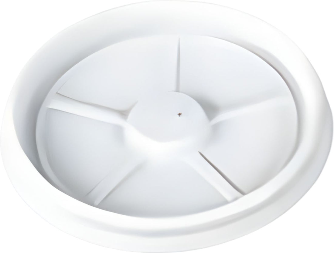 Dart Container - Black Gourment Dome Lid Fits For 10 Oz and 20 Oz Eclipse Plastic Cups, 1000/Cs - LGRX2R (Special Order Item)