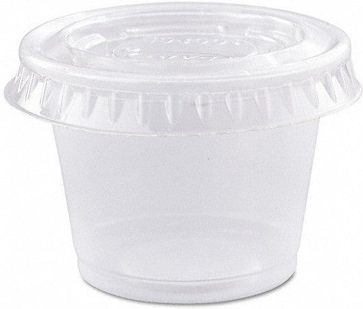 Dart Container - Conex Compliments Translucent 1.5 Oz Clear Polypropylene Plastic Portion Cups , 2500/Cs - 150PC