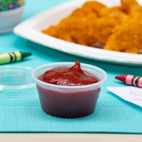 Dart Container - Conex Compliments Translucent 2 Oz Clear Polypropylene Plastic Portion Cups , 2500/Cs - 200PC