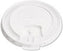 Dart Container - Flat White Flip-Back Lid For 12XTC/16XTC/20XTX, 1000/Case - 12TL-L0007