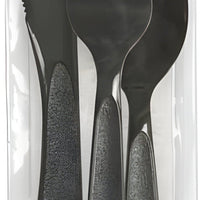 Dart Container - Impress Black Heavy Weight 5 PC Cutlery Set, 250/Cs - HSK8Y-0004 (Special Order Item)